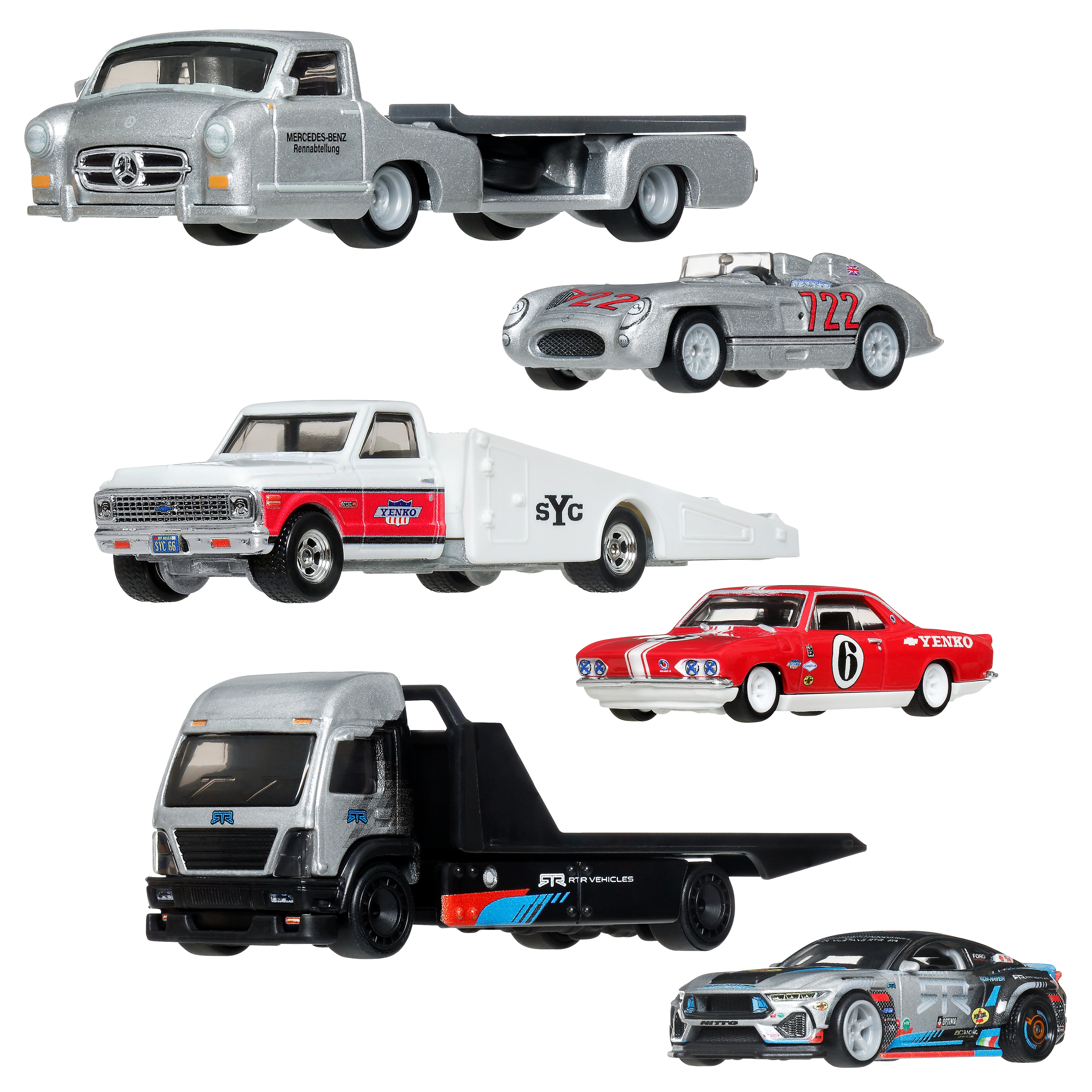 Машинка Hot Wheels премиальная с транспортером в ассортименте FLF56 FLF56 - фото 2