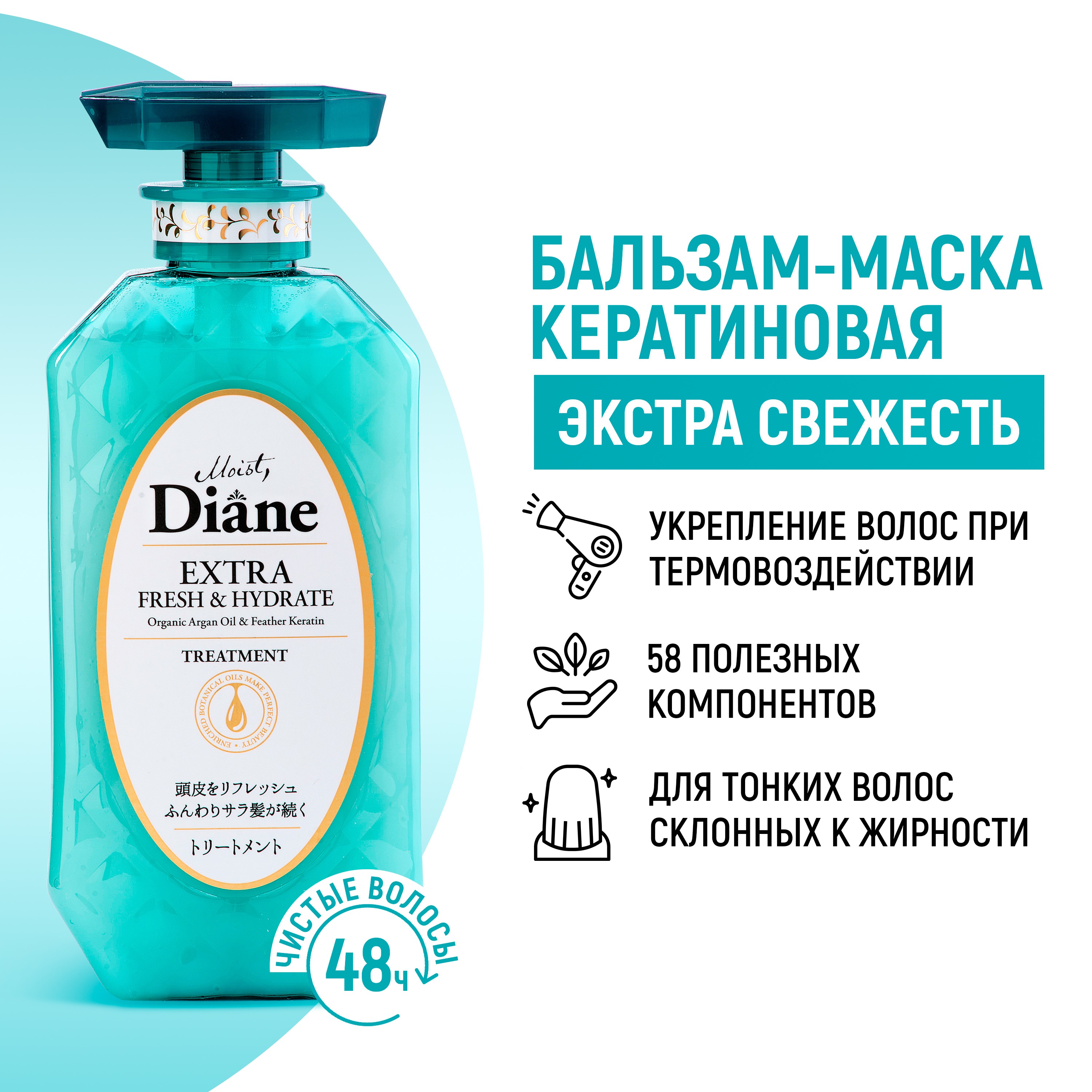 Бальзам Moist Diane Perfect Beauty 450 мл - фото 1