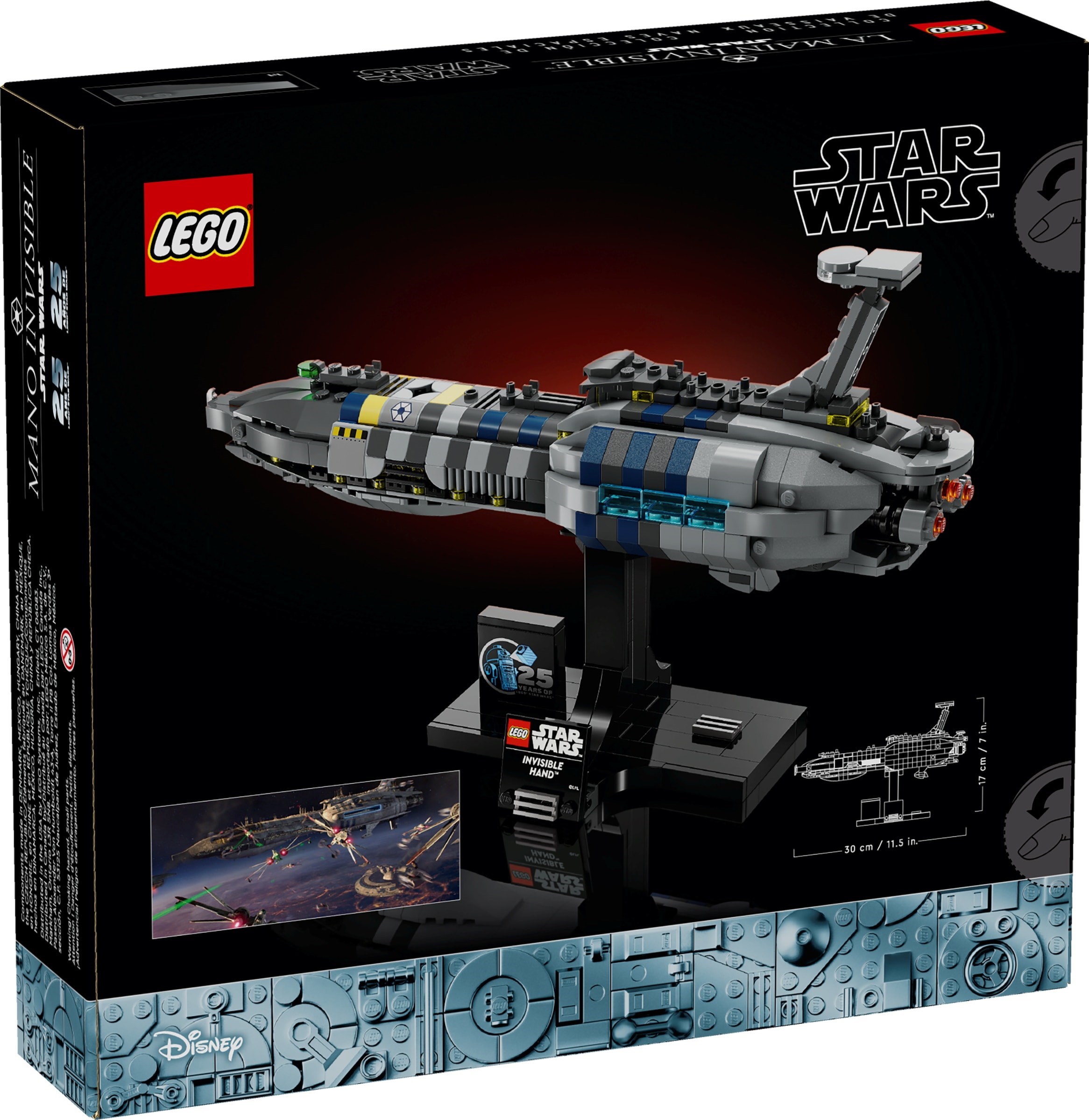 Конструктор LEGO Star Wars Невидимая рука 75377 557 дет. - фото 7