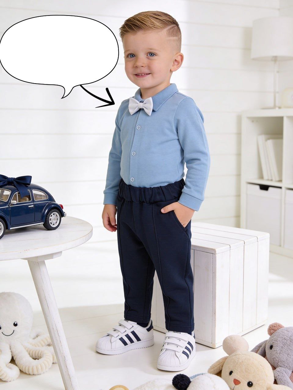 Рубашка Жанэт Ж487/СИН - фото 2