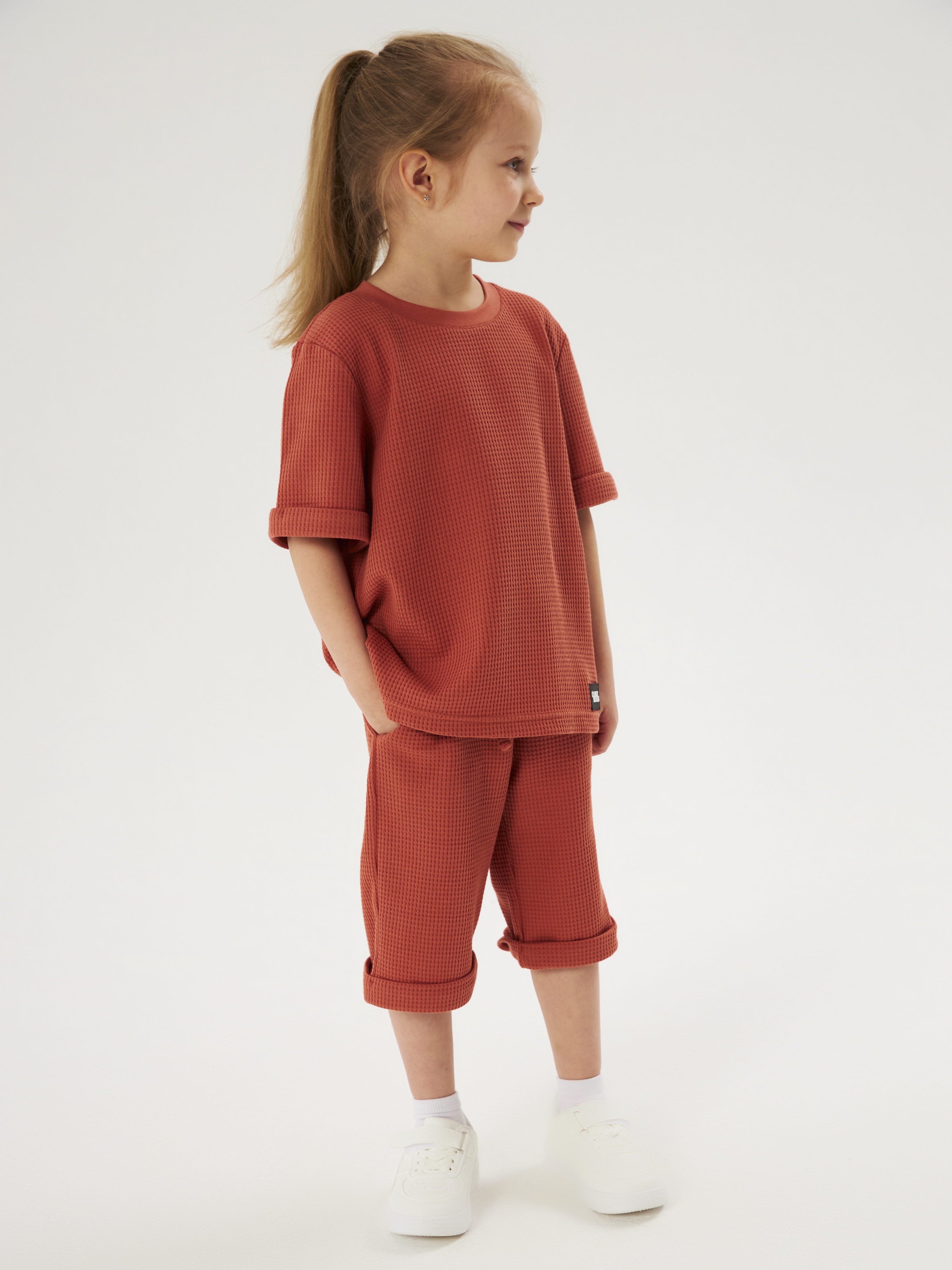 Костюм Осьминожка 718-438/терракотовый - фото 1