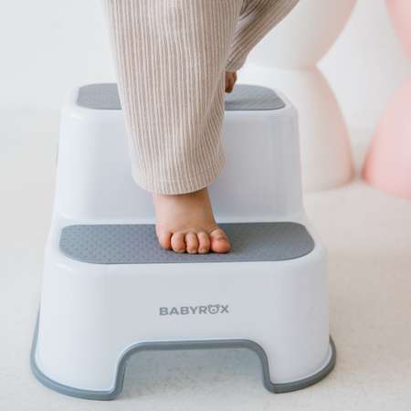 Стульчик-подставка BabyRox белый