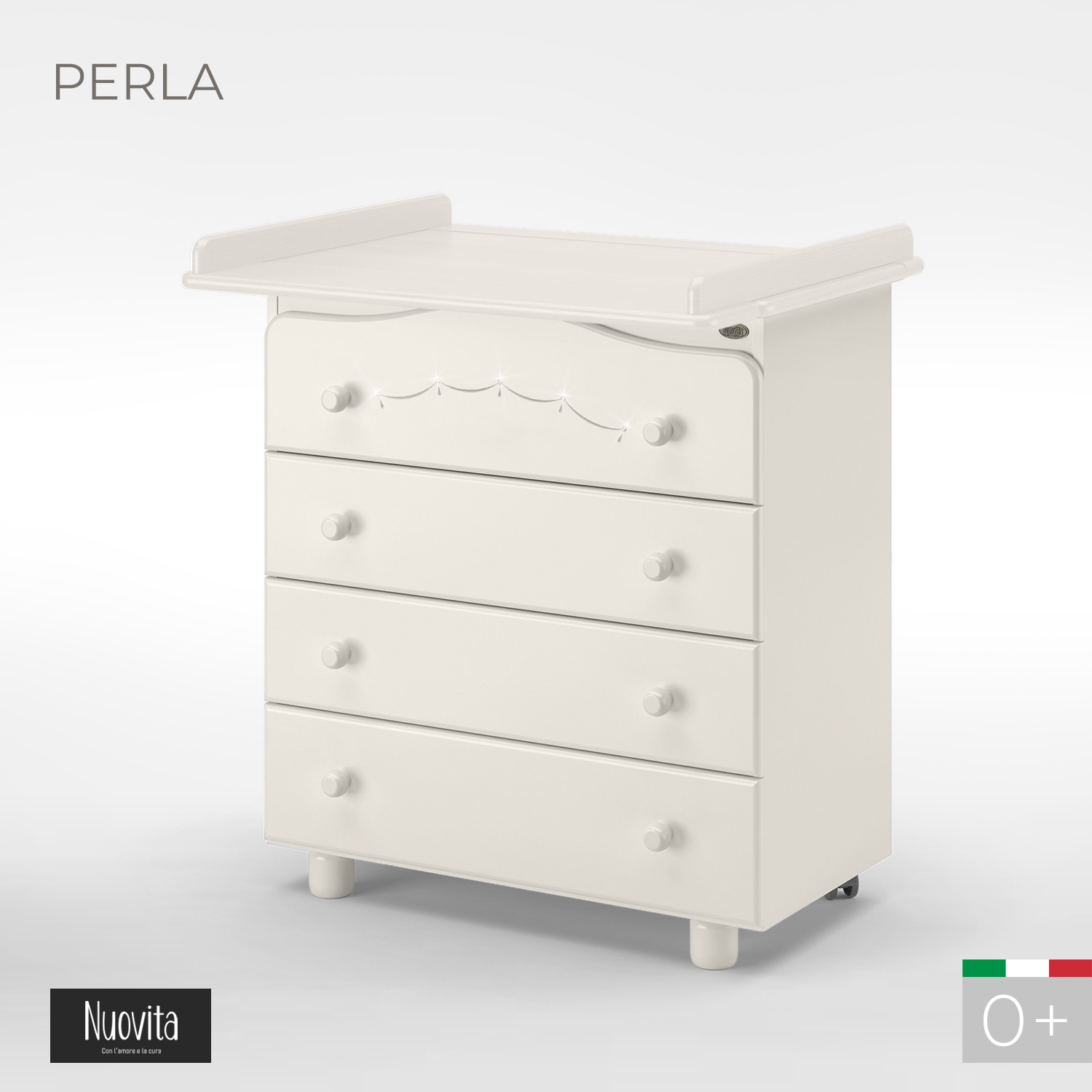 Комод Nuovita Perla Ваниль - фото 2