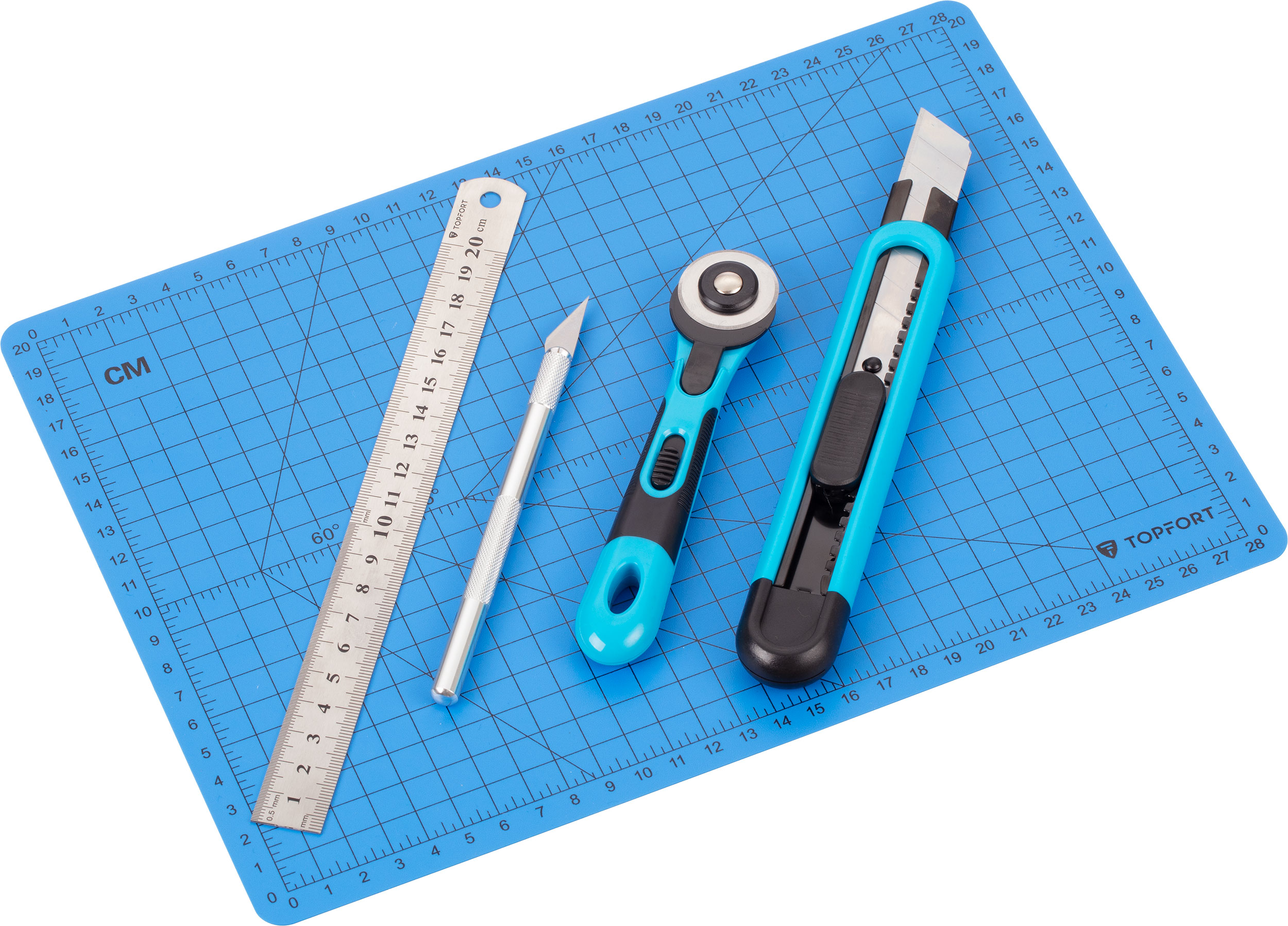 Канцелярский нож TOPFORT - фото 15