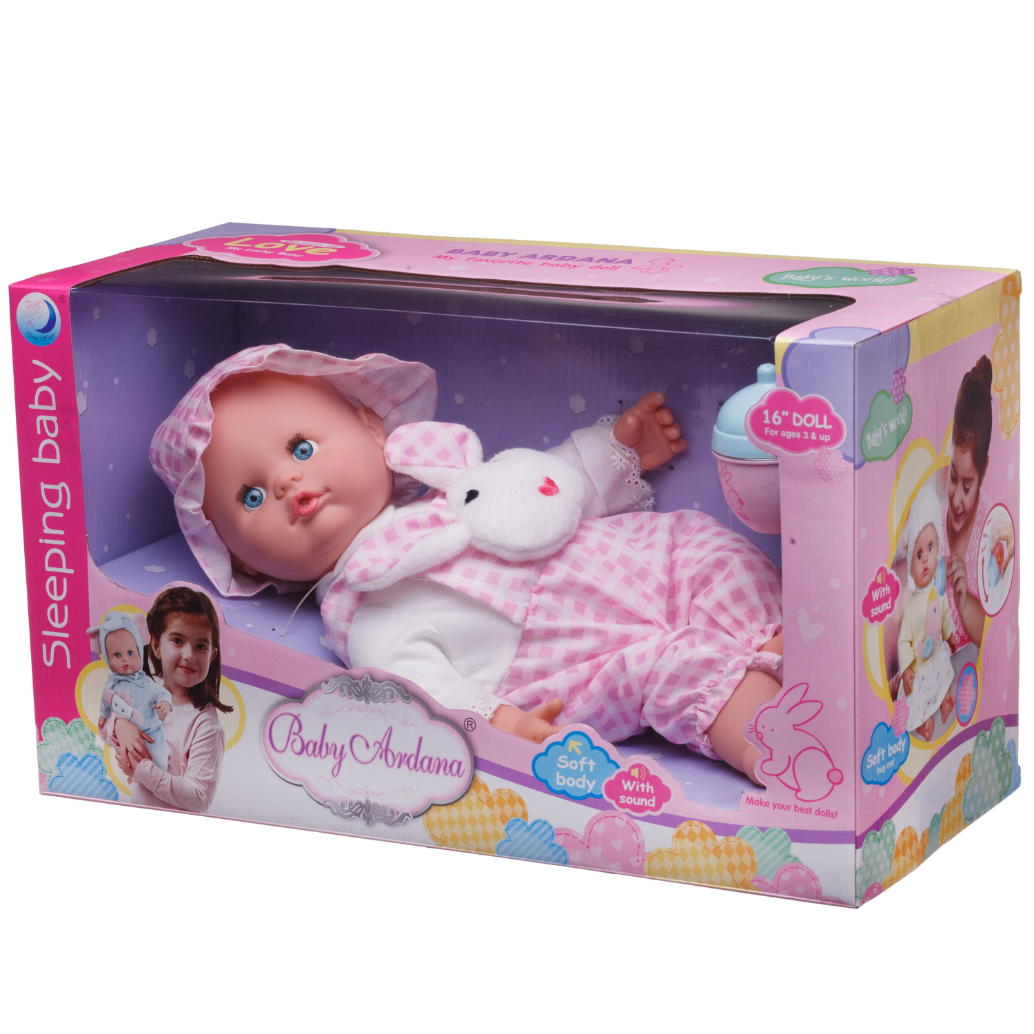 Кукла пупс Abtoys WJ-B8776 - фото 4