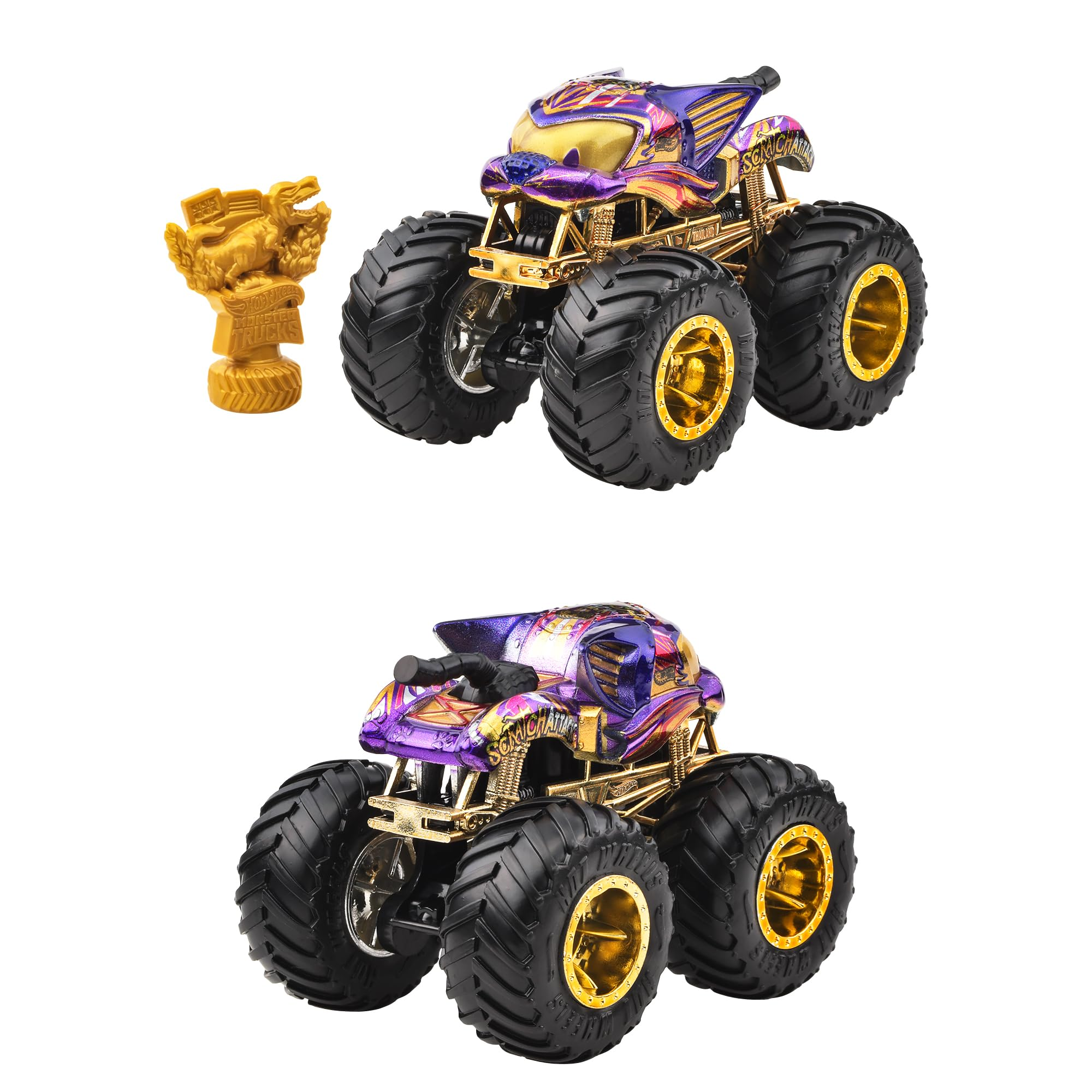 Автомобиль Hot Wheels Scratch Attack 1:64 JDW04 - фото 1