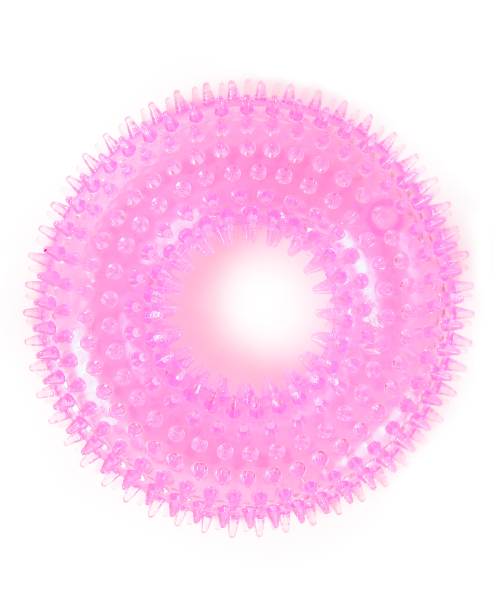 Игрушка для собак Barbaks Кольцо с пупырками TPR 12см - фото 4