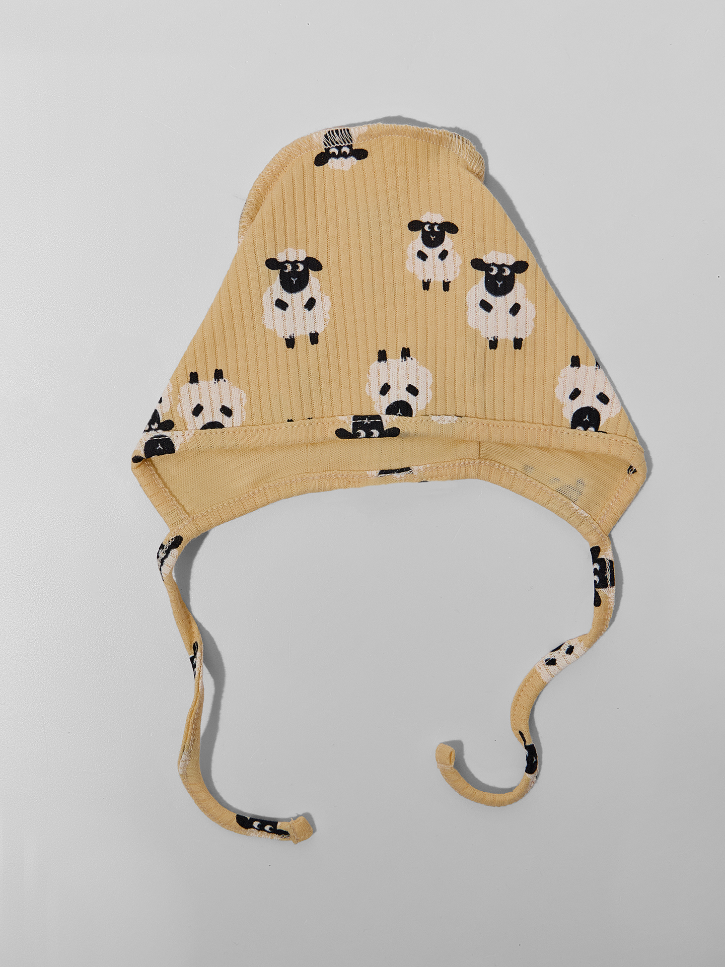 Шапка детская (2шт.) Mark Formelle 27004-2/барашки на абрикосовом +звездочки на сером - фото 7