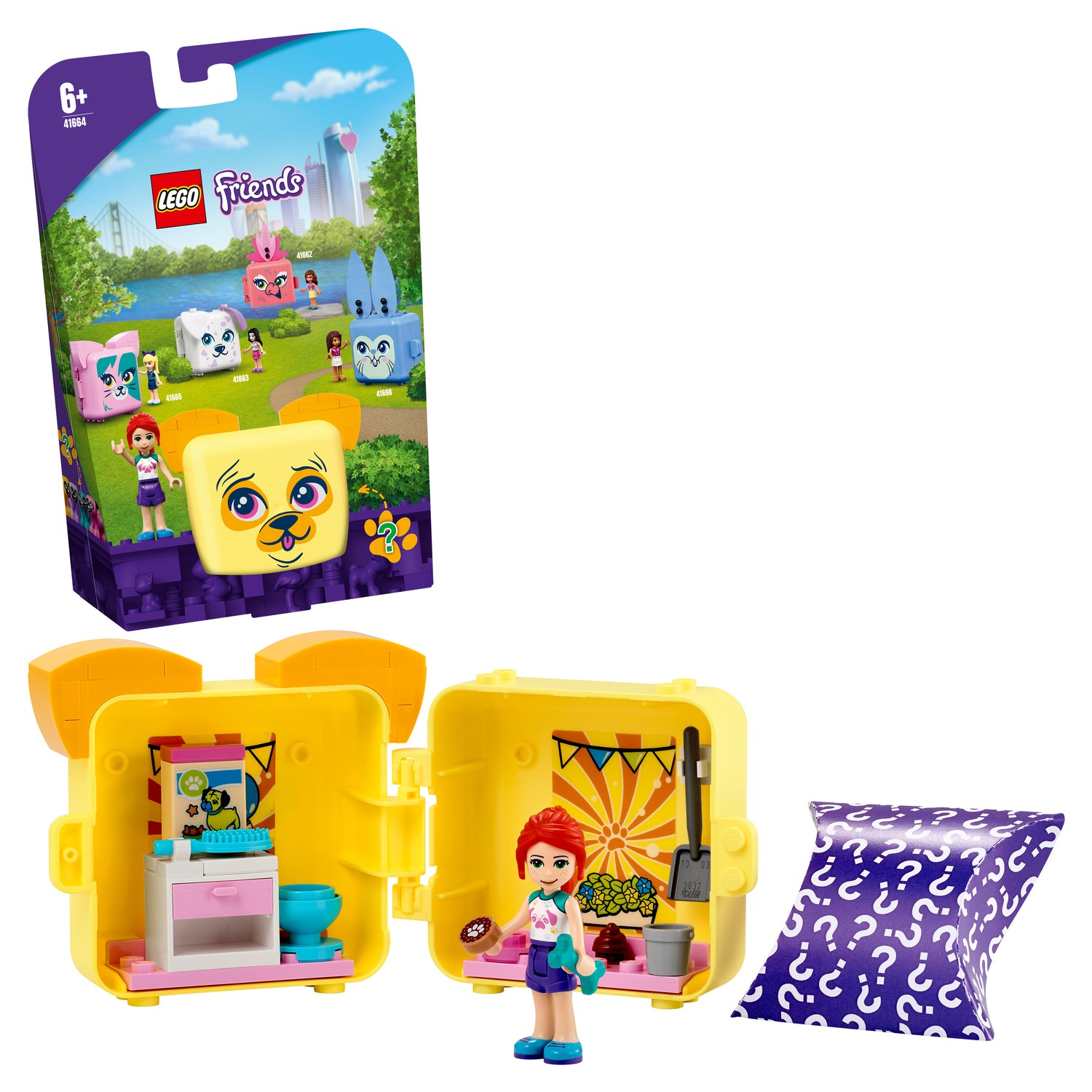 Конструктор LEGO Friends Кьюб Мии с мопсом - фото 1