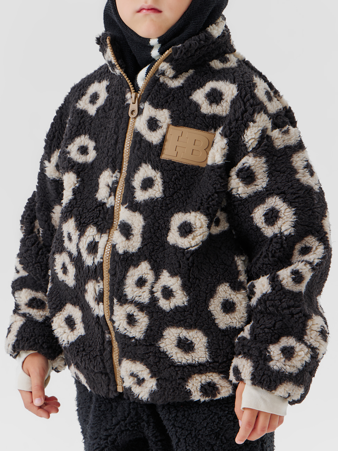 Куртка Happy Baby 89062_black(flower)/80–86 - фото 1