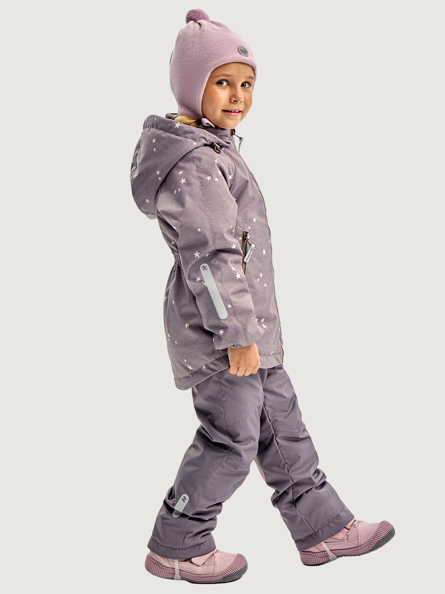 Куртка и полукомбинезон NIKASTYLE 7м1026 кофе - фото 5