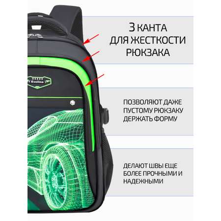 Рюкзак Evoline Гоночная машинка