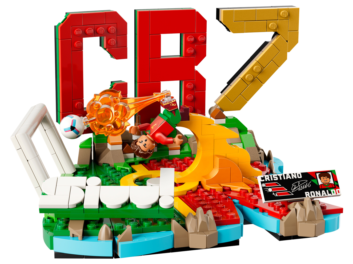 Конструктор LEGO Editions Диорама Криштиану Роналду 490 дет. - фото 2