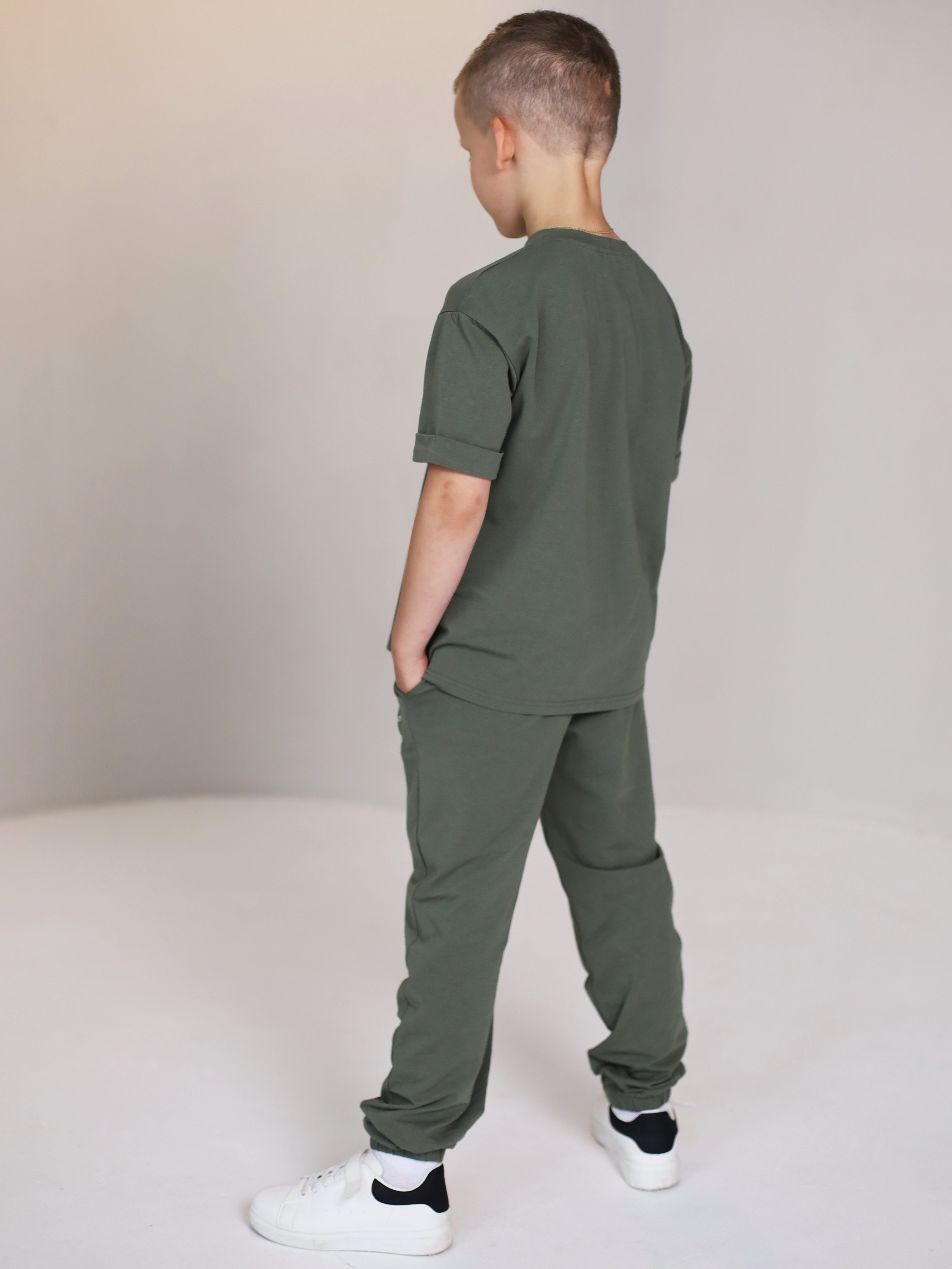 Костюм Агапэ 8017_хаки - фото 10