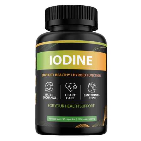 Йод комплекс FIT AND JOY Йодид калия капсулы с железом для иммунитета