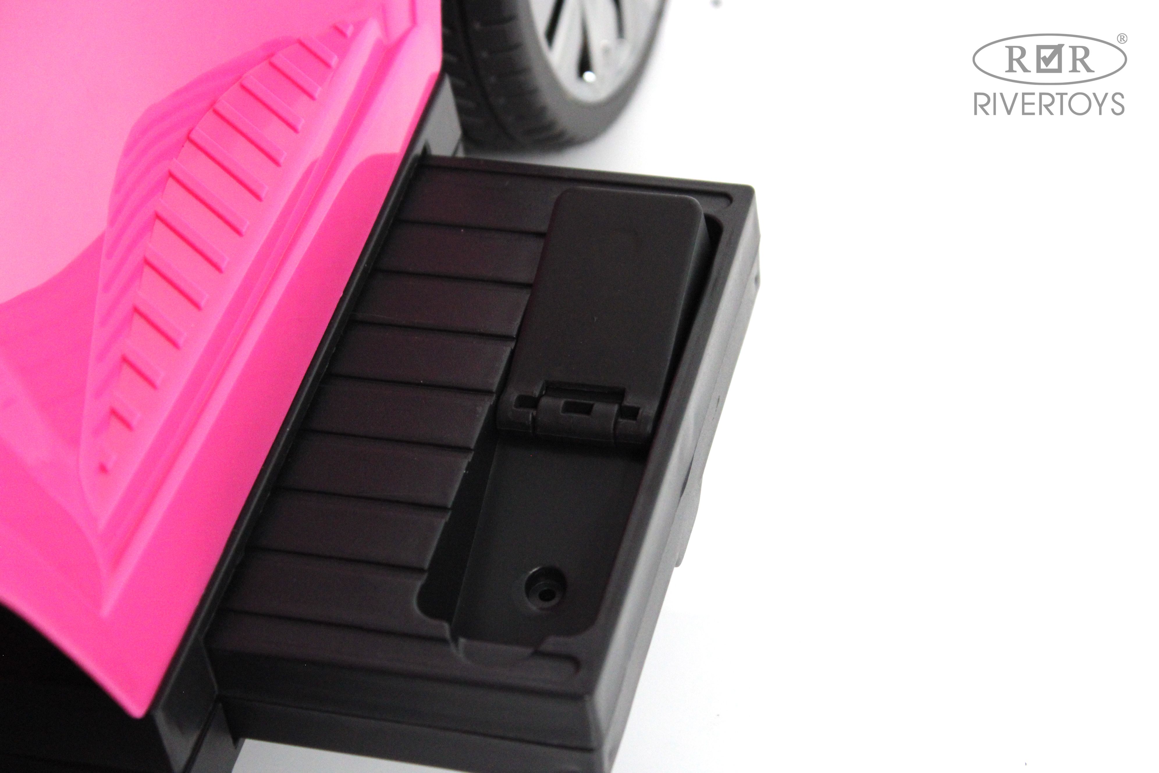 Электромобиль RIVERTOYS Toyota Z002ZZ-A-PINK С пультом ДУ - фото 13