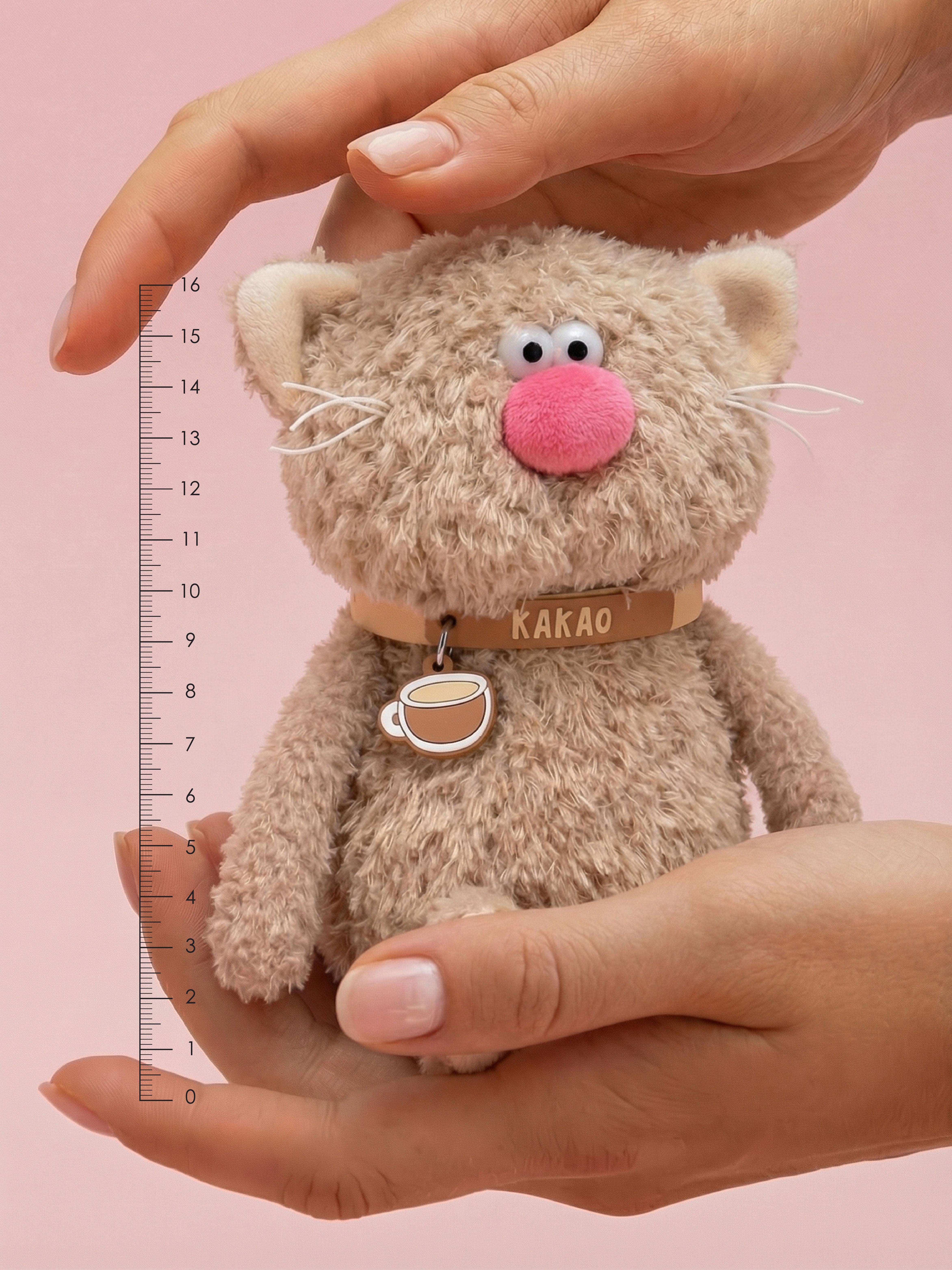 Мягкая игрушка BUDI BASA Кофейный Кот Какао - фото 4