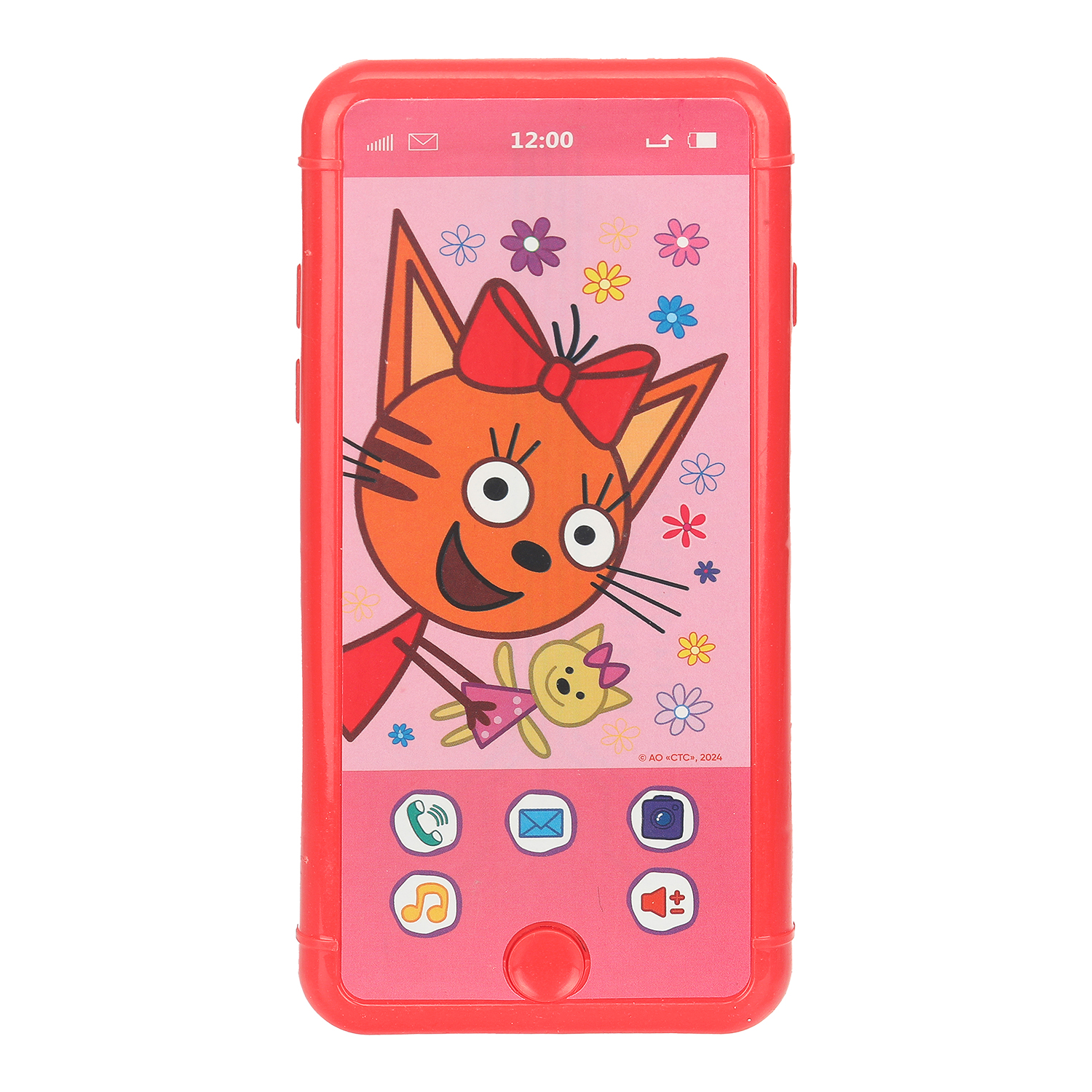 Игрушка УМка телефон Три кота Телефончик - фото 1