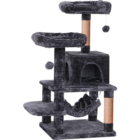 Игровой комплекс для кошек дом Pet БМФ Черный