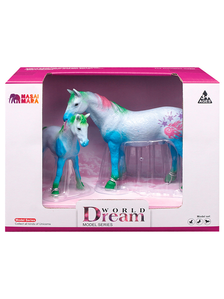 Игровой набор Masai Mara Семья сказочных лошадей - фото 4