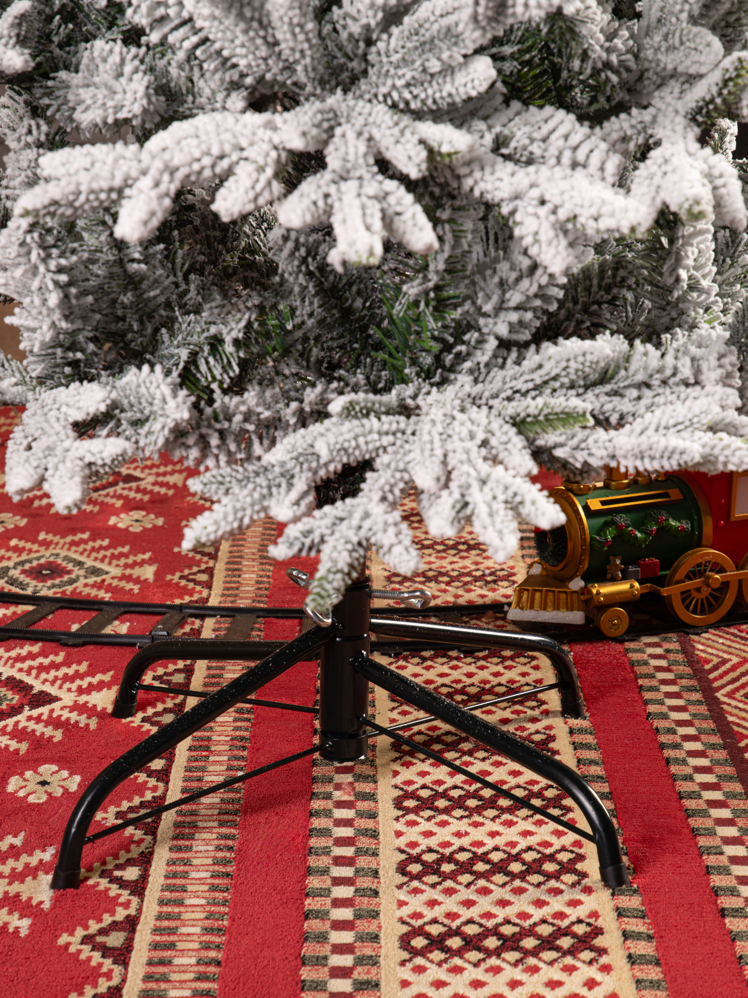 Ель домашняя заснеженная Поезд Ёлок 180 см. - фото 5