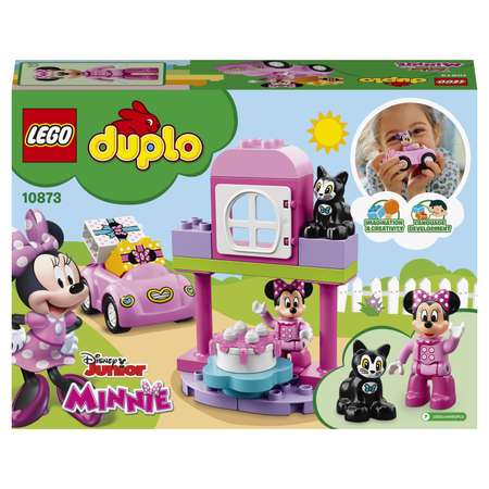 Конструктор LEGO DUPLO День рождения Минни блочный