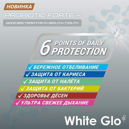 Зубная паста WHITE GLO