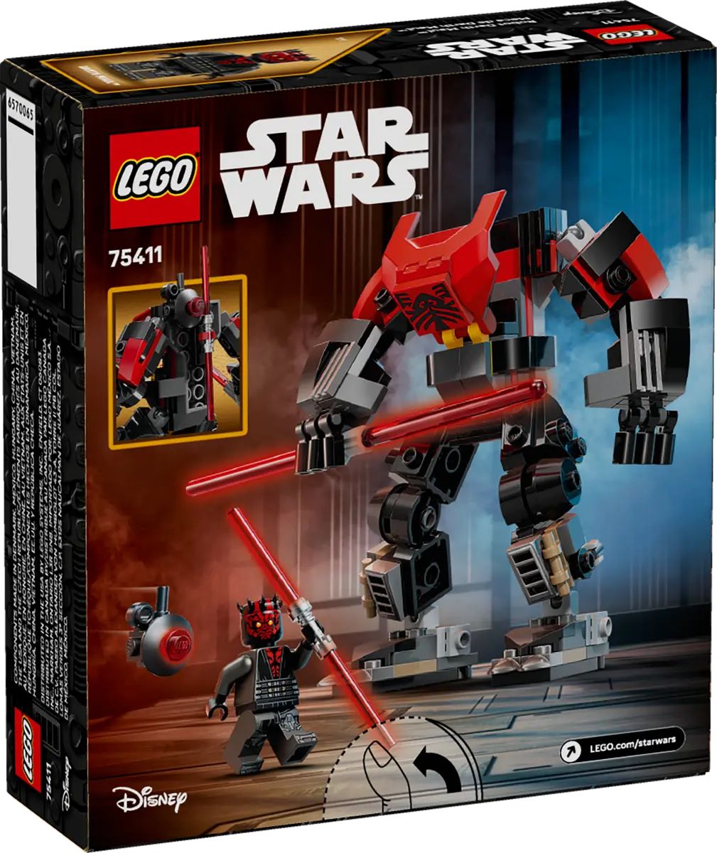 Конструктор LEGO Star Wars Робот Дарта Мола 143 дет. - фото 5