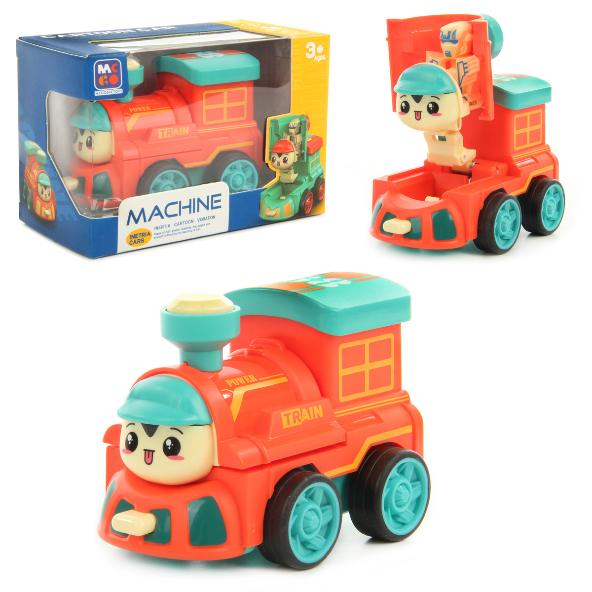 Фигурка Veld Co Робот-трансформер Поезд - фото 5