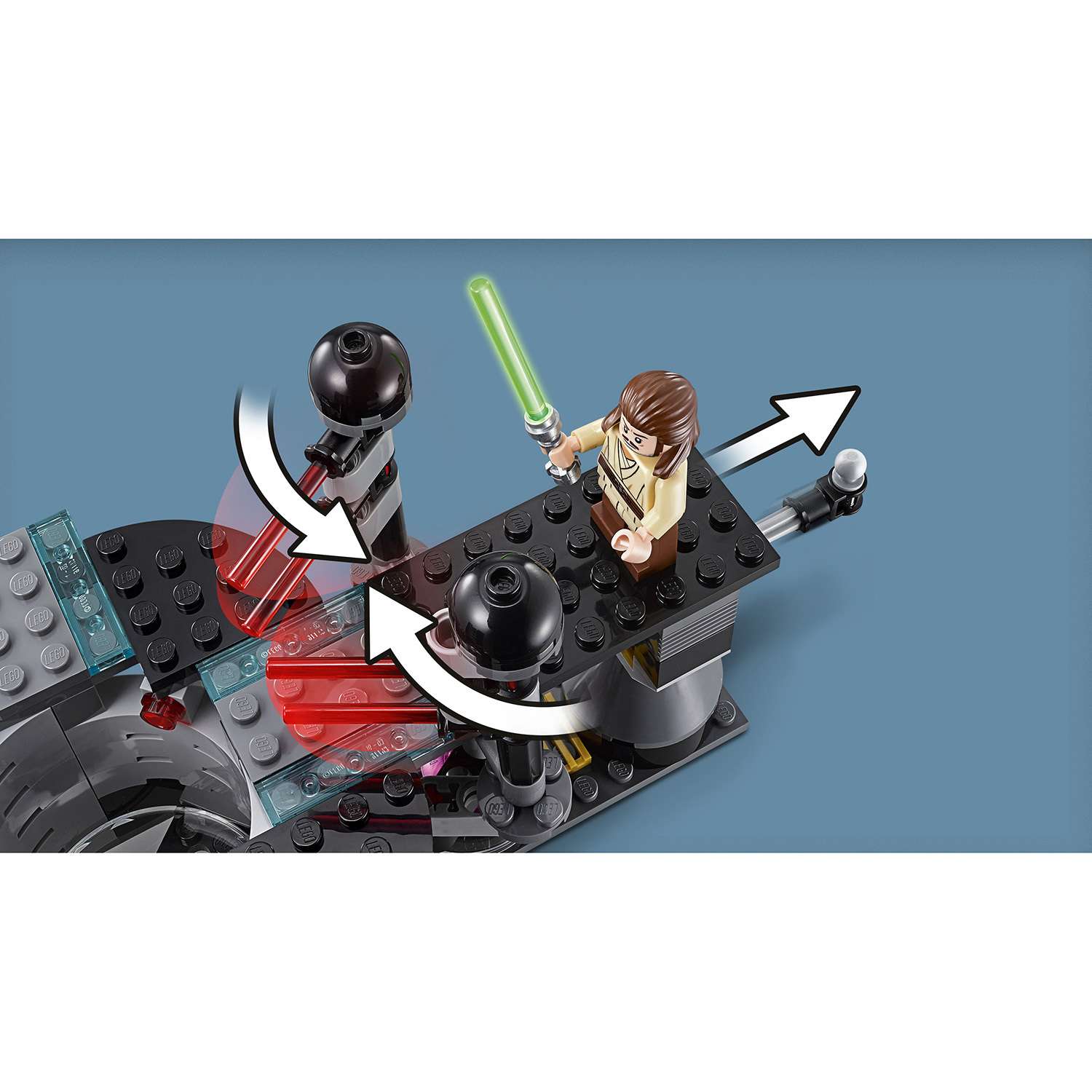 Конструктор LEGO Star Wars Дуэль на Набу блочный - фото 7