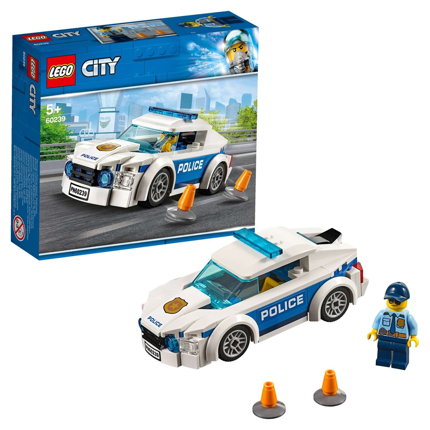 Конструктор LEGO City Police Автомобиль блочный - фото 1
