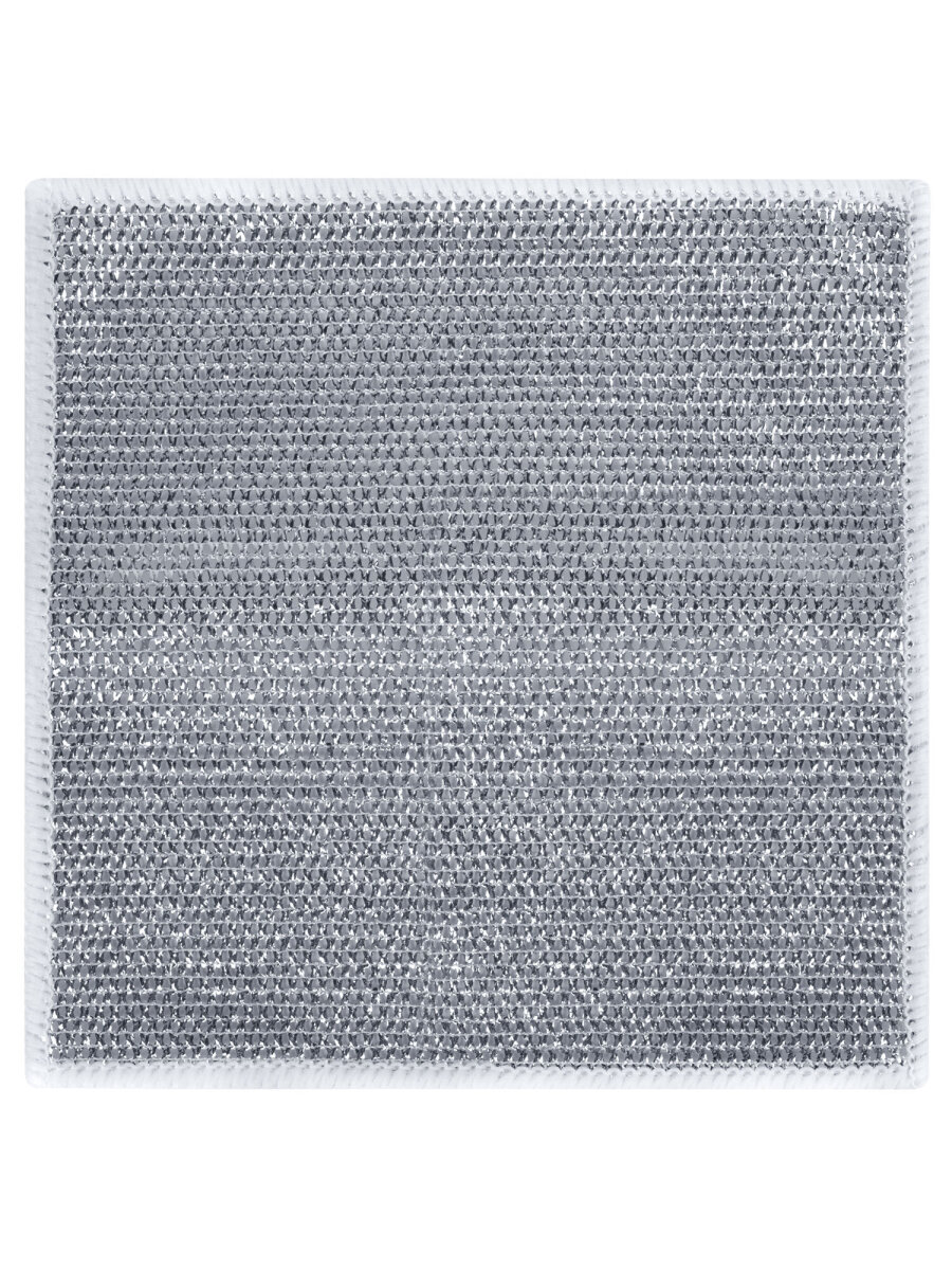 Тряпка скрабер Лайма для мытья посуды кухонная металлическая набор 10 штук - фото 8