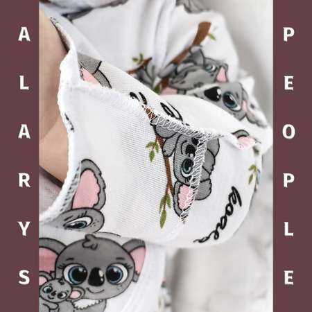 Распашонка с ползунками и чепчиком ALARYSPEOPLE
