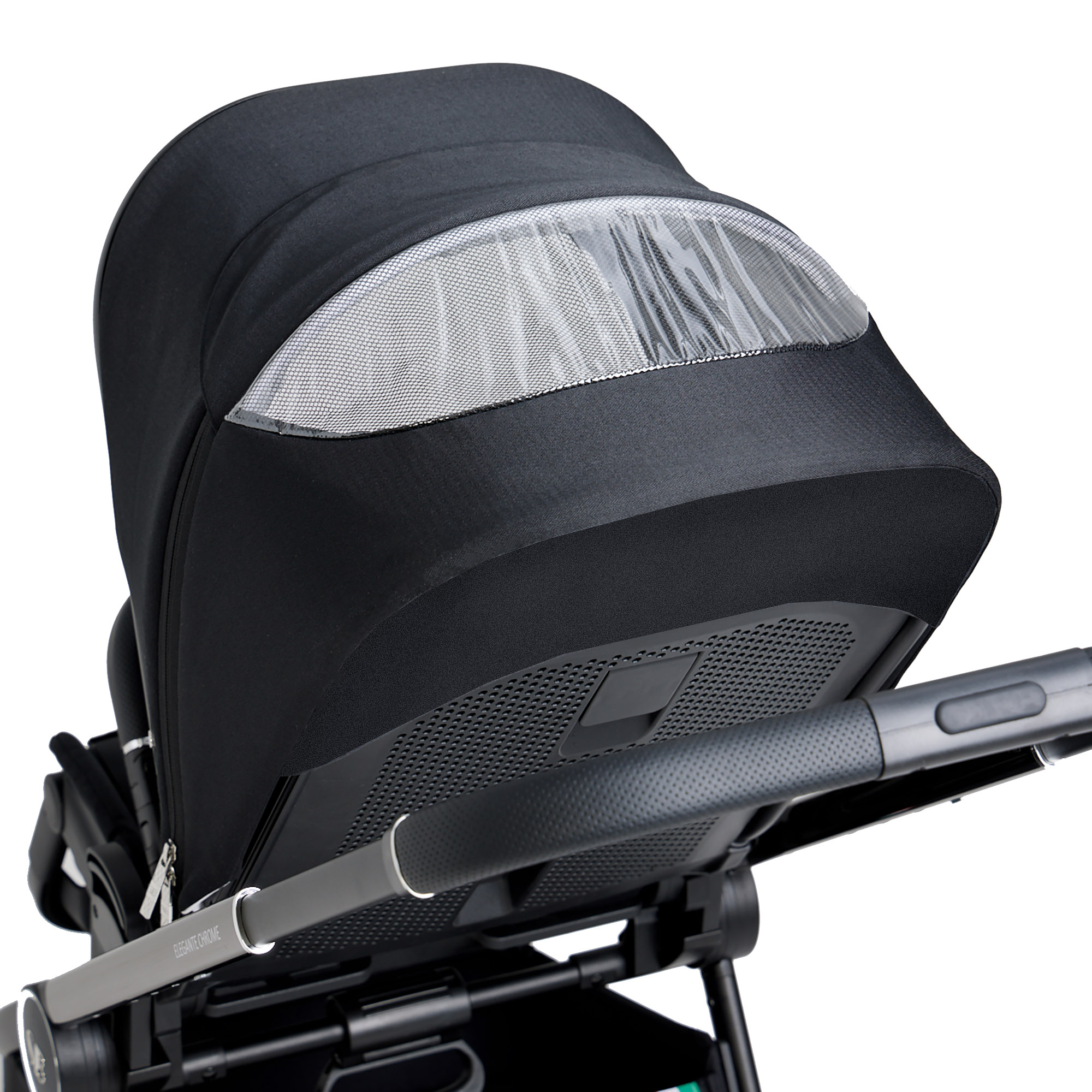 Коляска 3в1 Sweet Baby Elegante Chrome Black черный - фото 37