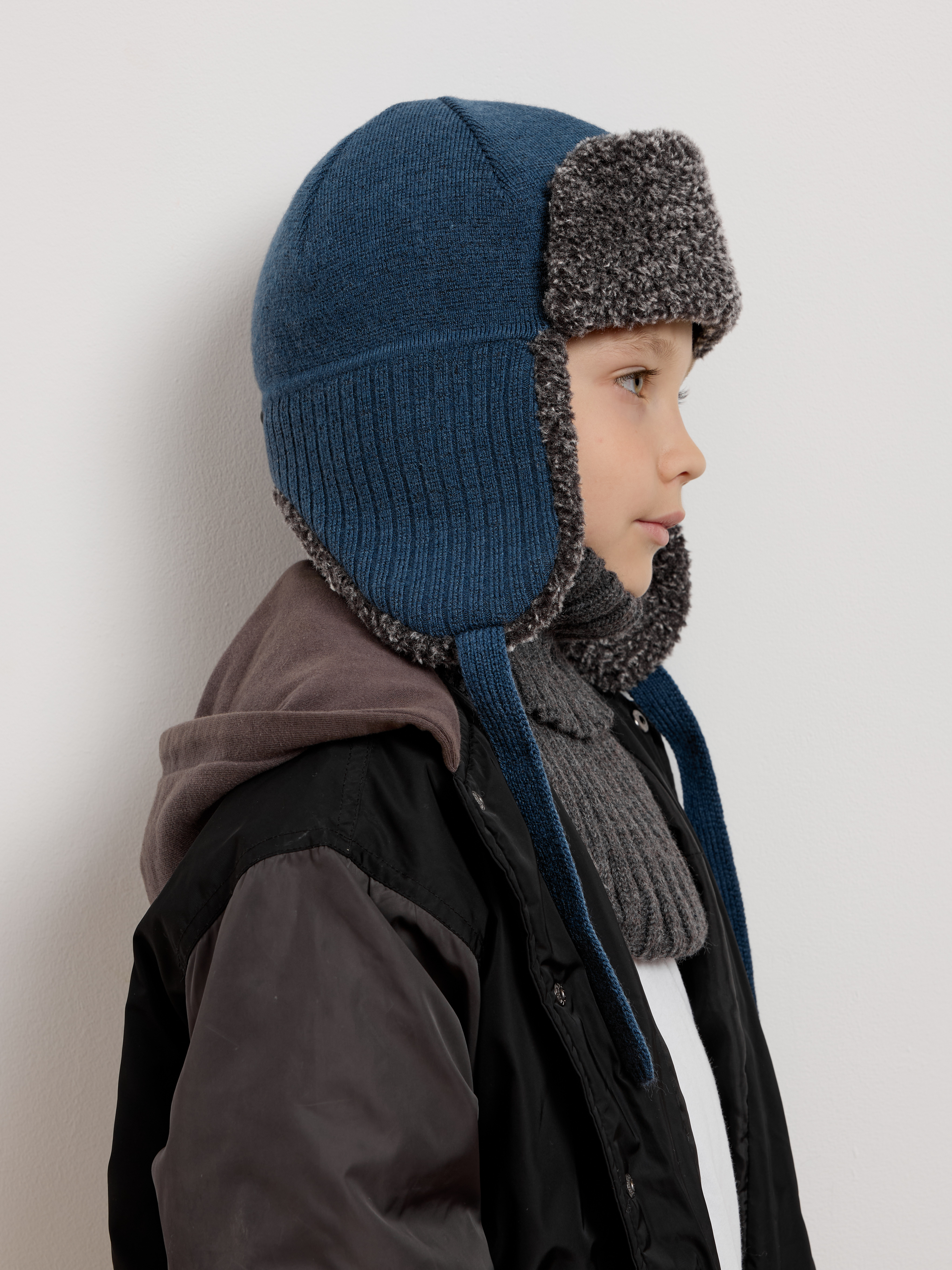 Шапка-ушанка Starkoff Kids Д500928/03 - фото 12