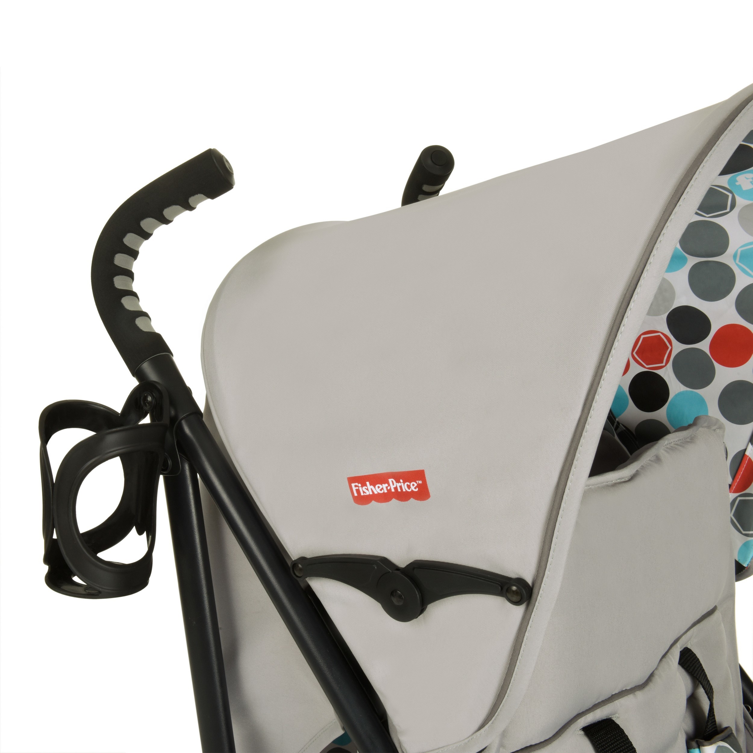 Коляска прогулочная Fisher Price серый - фото 5