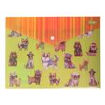 Папка-конверт Erhaft Собаки А4