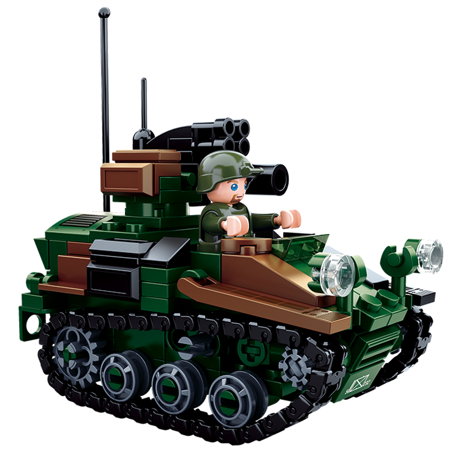 Конструктор SLUBAN Армия 245 дет. - фото 2