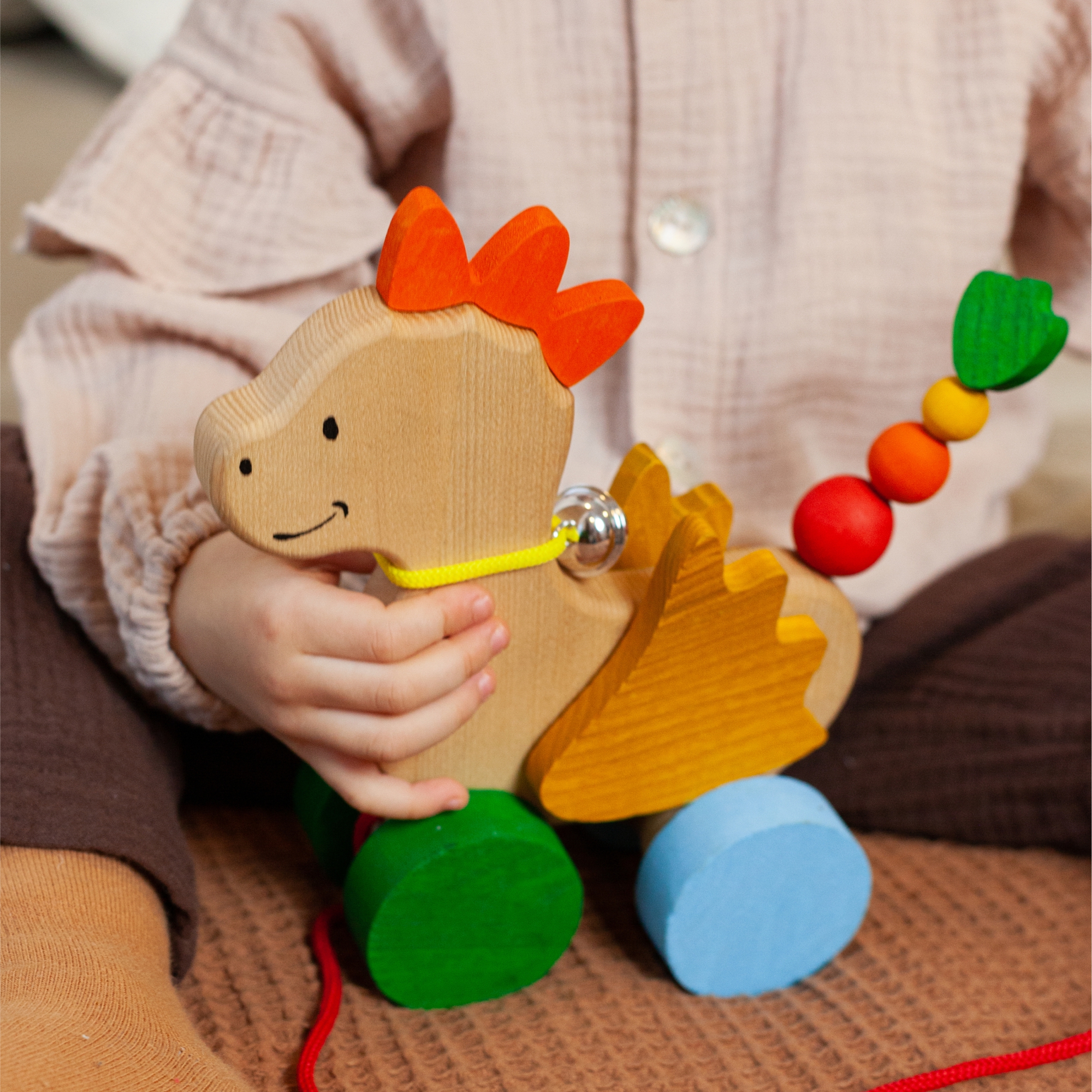 Игрушка S-mala каталка Дракончик - фото 3