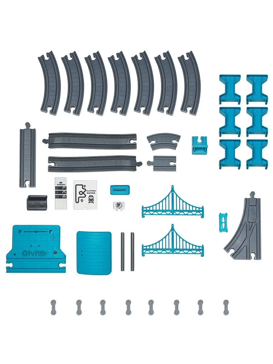 Набор железнодорожный Givito G211-015 - фото 11