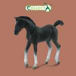 Игровой набор Collecta Жеребёнок Теннессийский чёрный