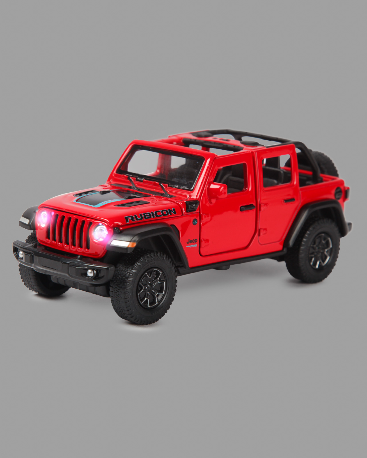 Внедорожник Rastar Jeep Wrangler Rubicon 4xe 1:32 64620 - фото 2