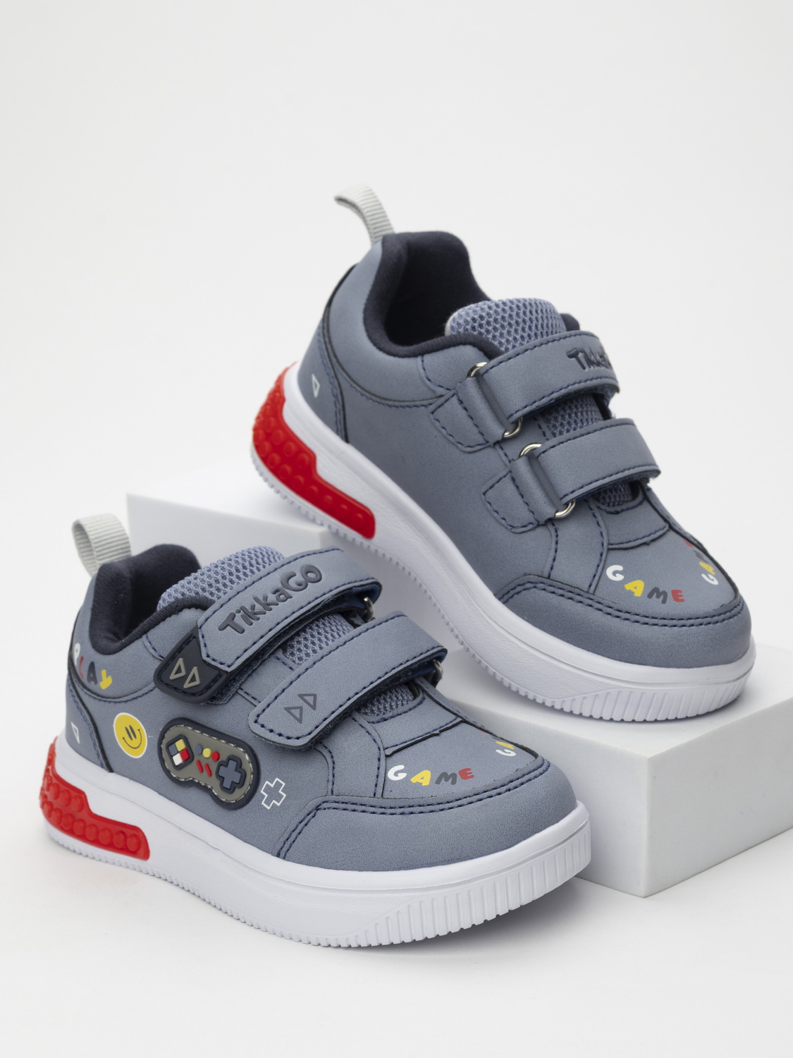 Кроссовки TikkaGo 3D36_11372_navy_jeans - фото 1