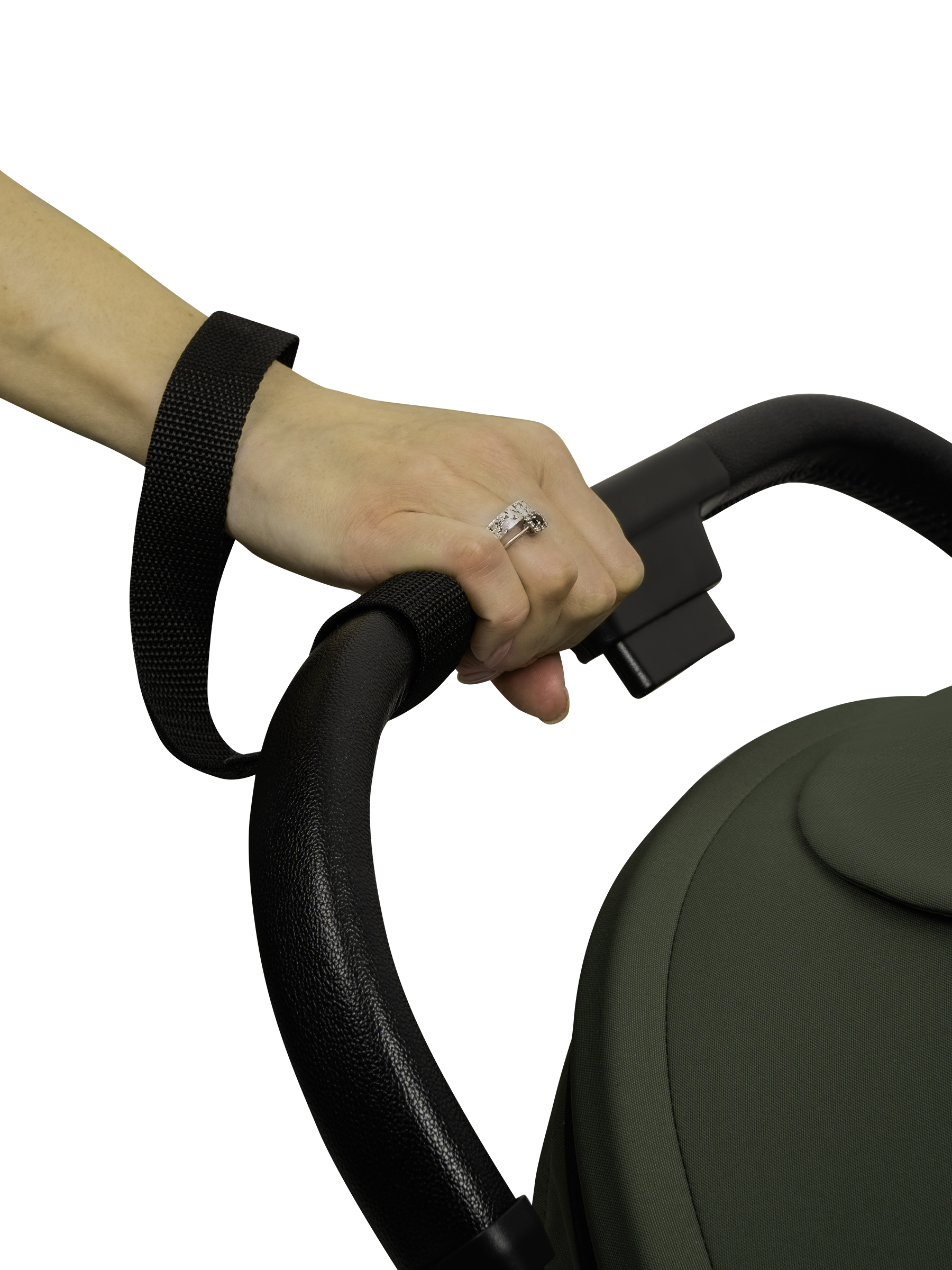 Коляска прогулочная JOVOLA Storm, зеленый - фото 31