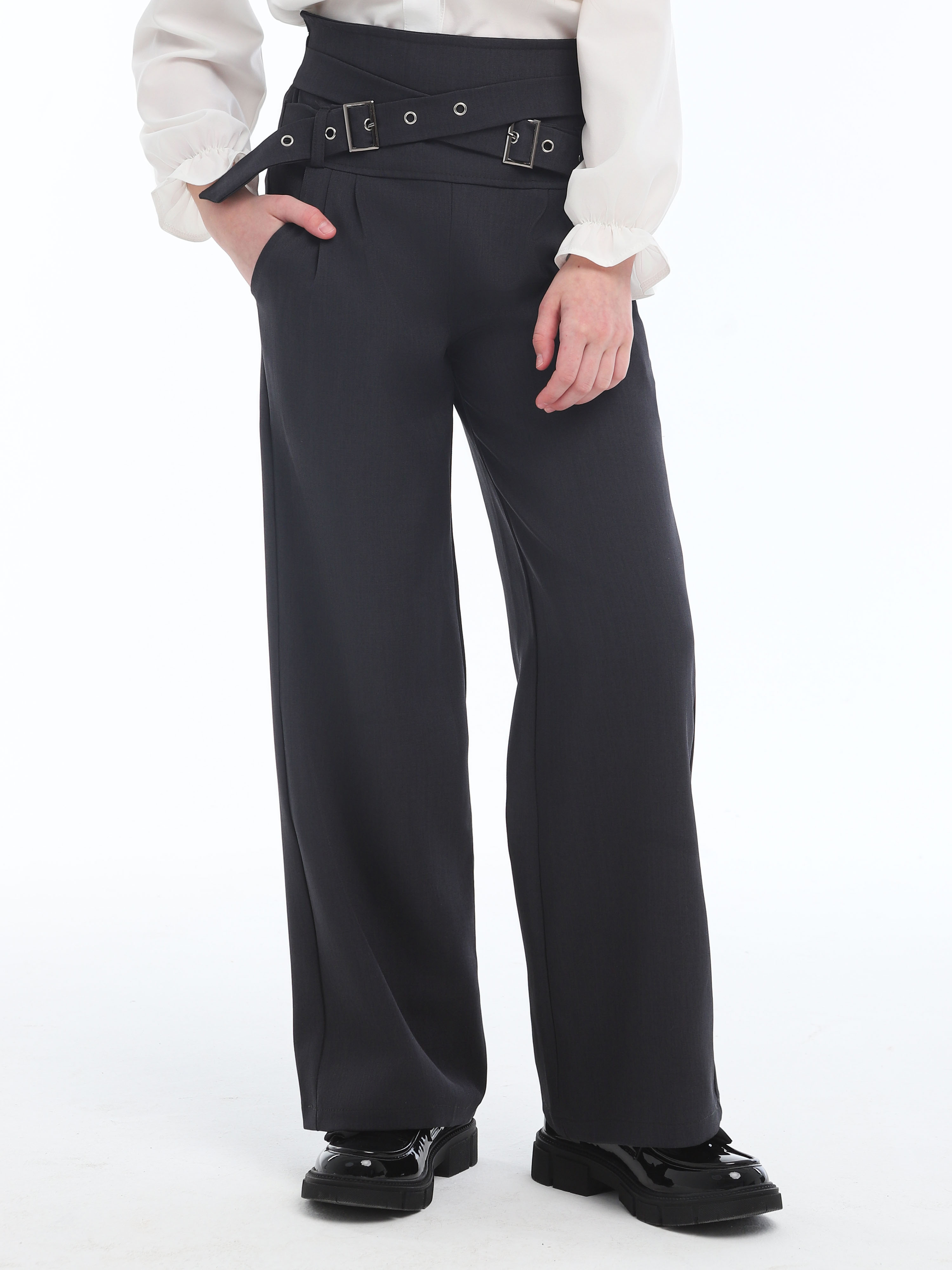 Брюки СИНЯЯ МОДА W662A-G39 - фото 16