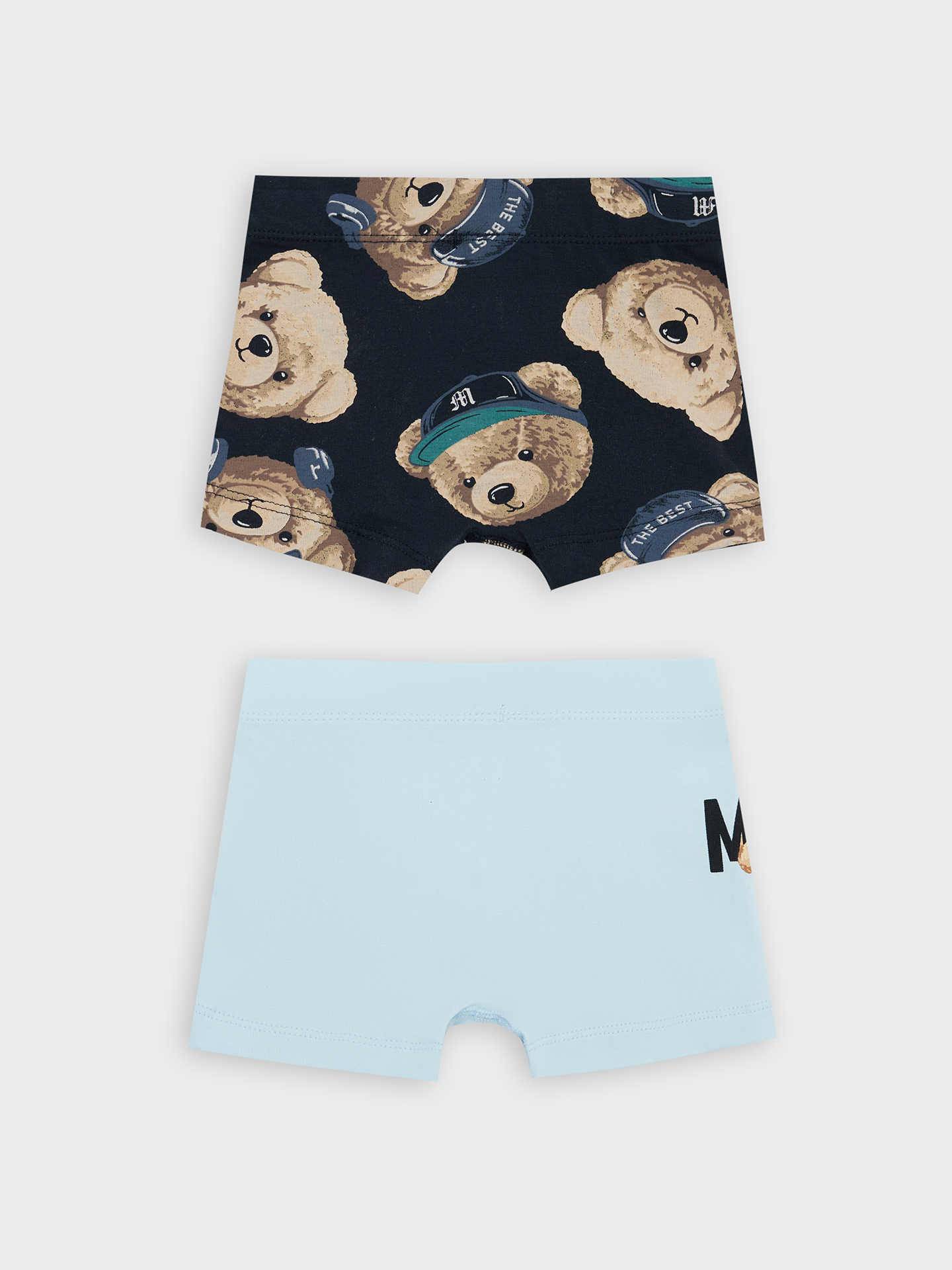 Трусы 2 шт Mark Formelle (Марк Формэль) 413352-2/кристалл +мишки на неви - фото 2