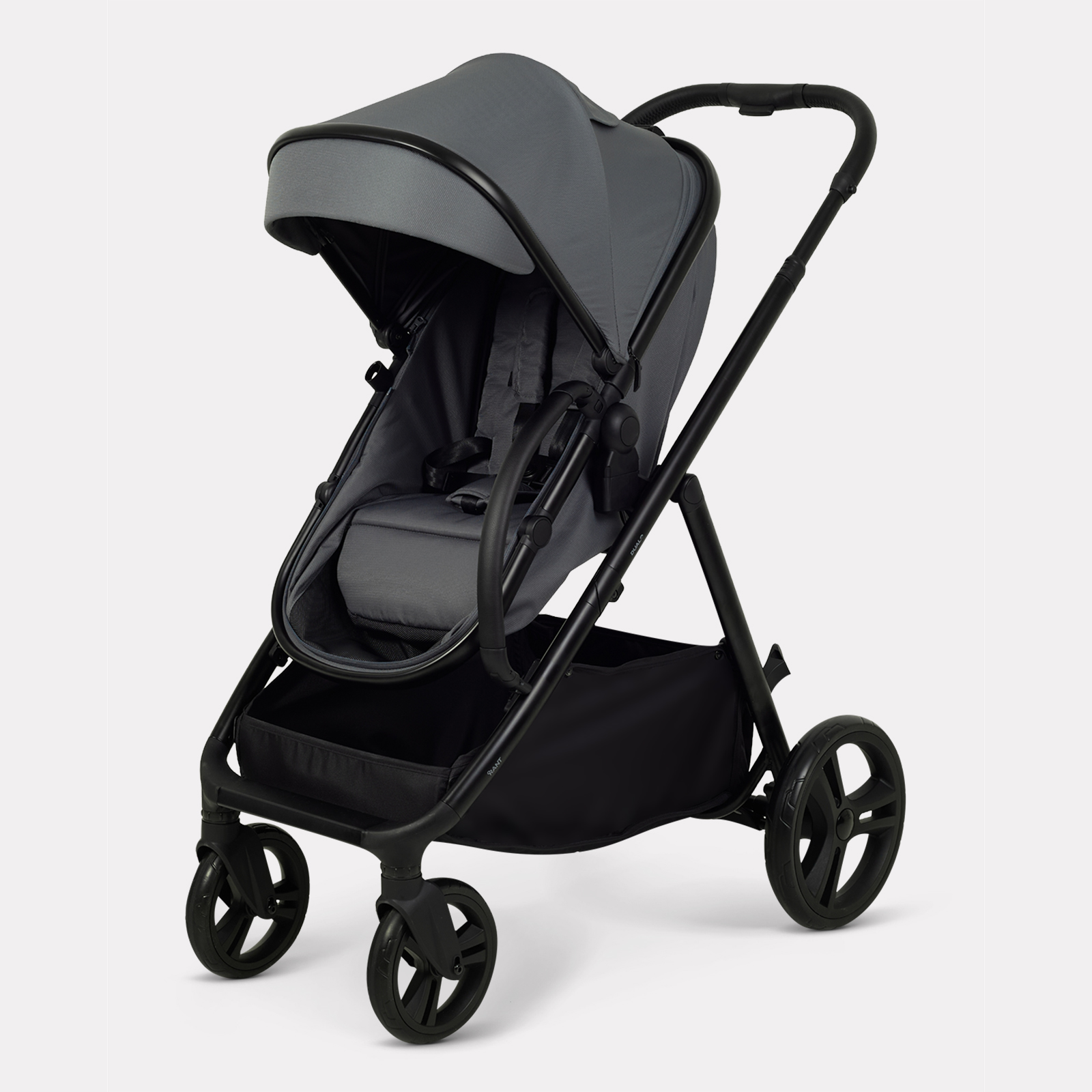 Коляска 2в1 для двойни Rant Basic Dualo серый - фото 14
