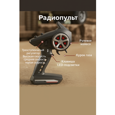 Автомобиль РУ RUSH CONTROL 1:16