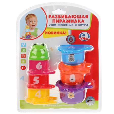 Игрушка УМка пирамидка в ассортименте