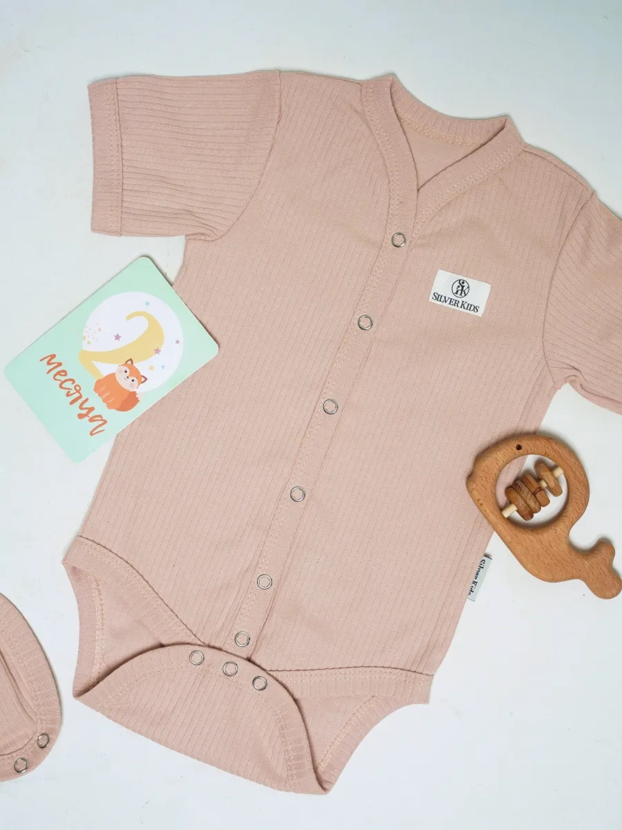 Боди 3 шт Супер Пупс нбр/3пр/бд/sk23/рубчик/леснаясказка - фото 4